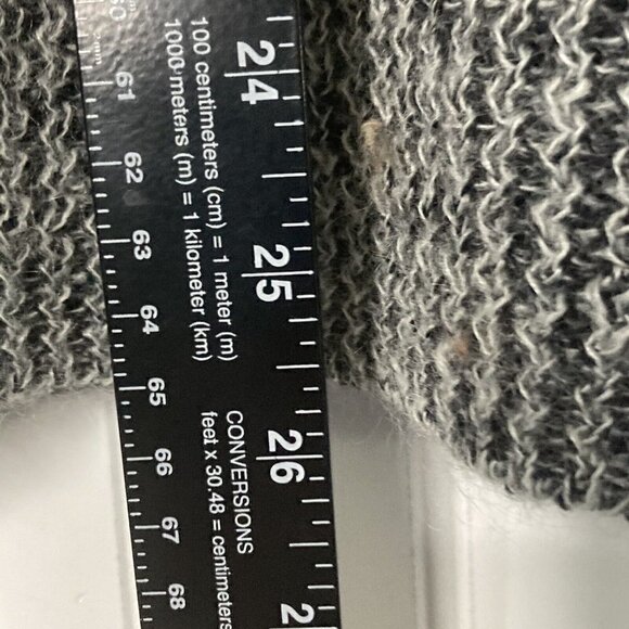 Linden Hill Women’s XL Mohair Blend Cowl Neck Long Sleeve Gray Sweater Tunic Top - Picture 8 of 8